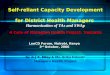 Self-reliant Capacity Development for District Health Managers Harmonization of TAs and SWAp A Case of Morogoro Health Project, Tanzania Dr. G.J.B. Mtey