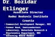 April 2004Innovation and Competitiveness1 Dr. Bozidar Etlinger Associate Director Ruder Boskovic Institute Croatia Commercial Development Manager, RBI