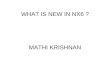 WHAT IS NEW IN NX6