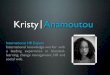Visual Resume Kristy Anamoutou