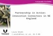 Partnership in Action: Innovation Connectors in NE England Laura Woods l.woods@tees.ac.uk, 26.9.08
