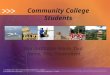 1 Exploring New Cultures for Community College Students Your Institution Name, Your Name, Title, Department