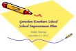 Gretchen Everhart School School Improvement Plan Public Hearing Public Hearing September 11, 2012