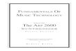 ARP2600 Fundamentals of Music Technology