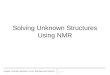 Solving Unknown Structures Using NMR Organic Structure Analysis, Crews, Rodriguez and Jaspars