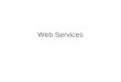 Web Services. The human-centric web HTTP GET or POST HTTP RESPONSE