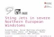 © University of Reading 2007 Sting Jets in severe Northern European Windstoms Suzanne Gray, Oscar Martinez-Alvarado, Laura Baker (Univ