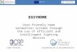 EASYHOME Unione Europea FESR User-friendly home automation systems through the use of efficient and intellingent lighting devices Lead PartnerCoordination