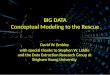 BIG DATA Conceptual Modeling to the Rescue David W. Embley with special thanks to Stephen W. Liddle and the Data Extraction Research Group at Brigham Young
