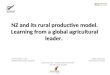 NZ and its rural productive model. Learning from a global agricultural leader. JULIAN RAMIREZ – LUNA BUSINESS DEVELOPMENT MANAGER DEREK FAIWEATHER CHIEF