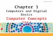 Computer Concepts 2014 Chapter 1 Computers and Digital Basics