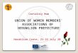 Certainly Mom UNION OF WOMEN MEMBERS ASSOCIATIONS OF HERAKLION PREFECTURE Heraklion Crete, 23-24 July 2013