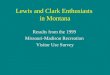 Lewis and Clark Enthusiasts in Montana Results from the 1999 Missouri-Madison Recreation Visitor Use Survey