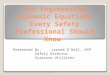 The Engineering Economic Equations Every Safety Professional Should Know Presented By: Jarred ODell, ASP Safety Director Syracuse Utilities