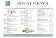 Sinai Newsletter March-April 2011
