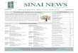 Sinai Newsletter January-February 2011
