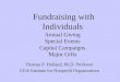 Fundraising with Individuals Annual Giving Special Events Capital Campaigns Major Gifts Thomas P. Holland, Ph.D. Professor UGA Institute for Nonprofit