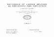 Rationale of Labour Welfare to Employers and Employees