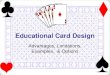 Educational Card Design Advantages, Limitations, Examples, & Options