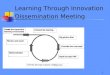 1 Learning Through Innovation Dissemination Meeting