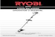 Ryobi 2079r trimmer manual