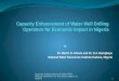 By Dr. Martin O. Eduvie and Dr. O.A. Bamgboye National Water Resources Institute Kaduna, Nigeria 1 Capacity Enhancement of Water Well Drilling Operators