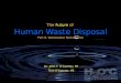 1 1 The Future of Human Waste Disposal Part 6. Wastewater Reclamation Dr. John T. OConnor, PE Tom OConnor, PE 115