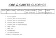 JOBS & CAREER GUIDENCE 1.Career after X 2.Careers after XII (Humanities) 3.Careers after XII (Commerce) 4.Careers after XII (Medical) 5.Careers after XII