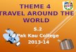 S.2 Pak Kau College 2013-14. Asia Asia Europe Europe South America South America North America North America Africa Africa Australia Australia