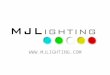  Lighting Applications Peter A Byrne Lighting Consultant MJ Lighting Technology Ltd