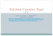 DR. VIVIAN G. BAGLIEN ADAPTED FROM: HTTP:// 075/LIST/KITCHEN-COUNTERTOPS-101-- CHOOSING-A-SURFACE-MATERIAL Kitchen Counter