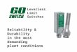 Leverless Limit Switches Reliability & Durability in the most demanding plant conditions