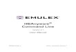 Emulex Hba Command Manual