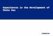 Experiences in the Development of Shale Gas. Presentation Outline General background: Unconventional gas plays in the US SLBs general evaluation workflow