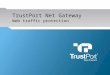 TrustPort Net Gateway Web traffic protection.  Keep It Secure Contents Latest security threats spam and malware Advantages of entry point