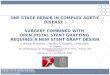 ONE STAGE REPAIR IN COMPLEX AORTIC DISEASE : SURGERY COMBINED WITH OPEN DISTAL STENT GRAFTING REQUIRES A NEW STENT GRAFT DESIGN U. Herold, M. Kamler, I