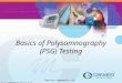 Copyright Compumedics Ltd. Basics of Polysomnography (PSG) Testing /09 Basics of Polysomnography (PSG) Testing