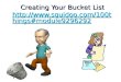 Creating Your Bucket List  gs#module9296292  gs#module9296292 