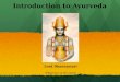 Introduction to Ayurveda Lord Dhanvantari Physician of the Gods