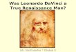 Mr. McEntarfer * Global II Was Leonardo DaVinci a True Renaissance Man?