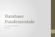 Database Fundementals BY. MS.Bushra alharbi Lab no 3