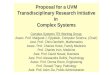 Proposal for a UVM Transdisciplinary Research Initiative in Complex Systems Complex Systems TRI Working Group: Assoc. Prof. Margaret J. Eppstein, Computer