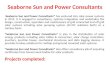 Seaborne Sun and Power Consultants Seaborne Sun and Power Consultants has ventured into solar power systems in 2012. It is engaged in consultancy, systems