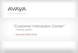 Customer Interaction Center Ramya B (0206-5015) Ticketing System