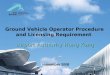 Airport Authority Hong Kong November 2008 Ground Vehicle Operator Procedure and Licensing Requirement