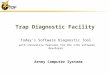 Trap Diagnostic Facility Todays Software Diagnostic Tool with innovative features for the z/OS software developer Arney Computer Systems