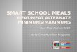 New Meal Pattern 2012 Idaho Child Nutrition Programs