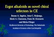 01/11/96*1 Ergot alkaloids as novel chiral selectors in CE Benno A. Ingelse, Jetse C. Reijenga, Henk A. Claessens, Frans M. Everaerts and Mirko Flieger