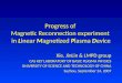 Progress of Magnetic Reconnection experiment in Linear Magnetized Plasma Device Xie, JinLin & LMPD group CAS KEY LABORATORY OF BASIC PLASMA PHYSICS UNIVERSITY