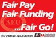The AEU Represents: Education Workers in Preschools, Schools and TAFE sectors Teachers including Seconded Teachers Leaders School Services Officers (SSOs)